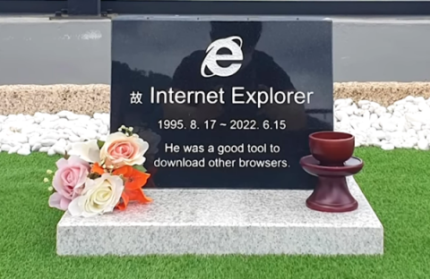 Sa losa de Internet Explorer posta de Jung Ki-Young