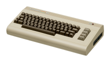 Commodore 64, esempru de computer a 8 bit